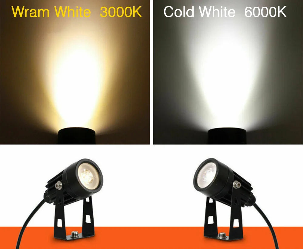 LED Pin Lawn Light One to Six Courtyard Lights