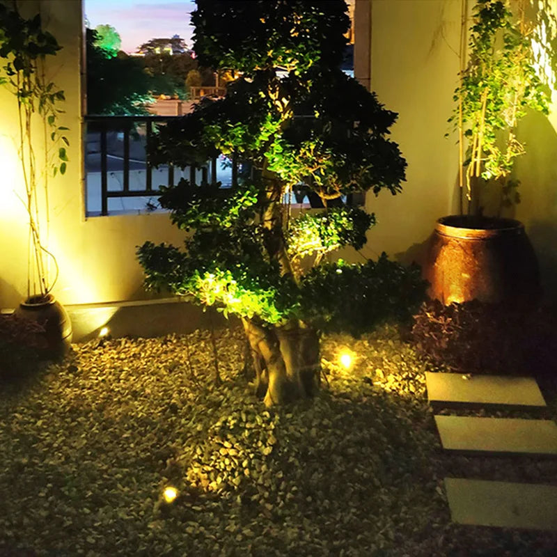 LED Pin Lawn Light One to Six Courtyard Lights