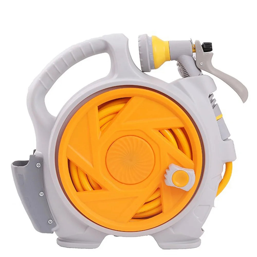 15m High Pressure Water Hose 7-in-1 with Storage Rack  Retractable