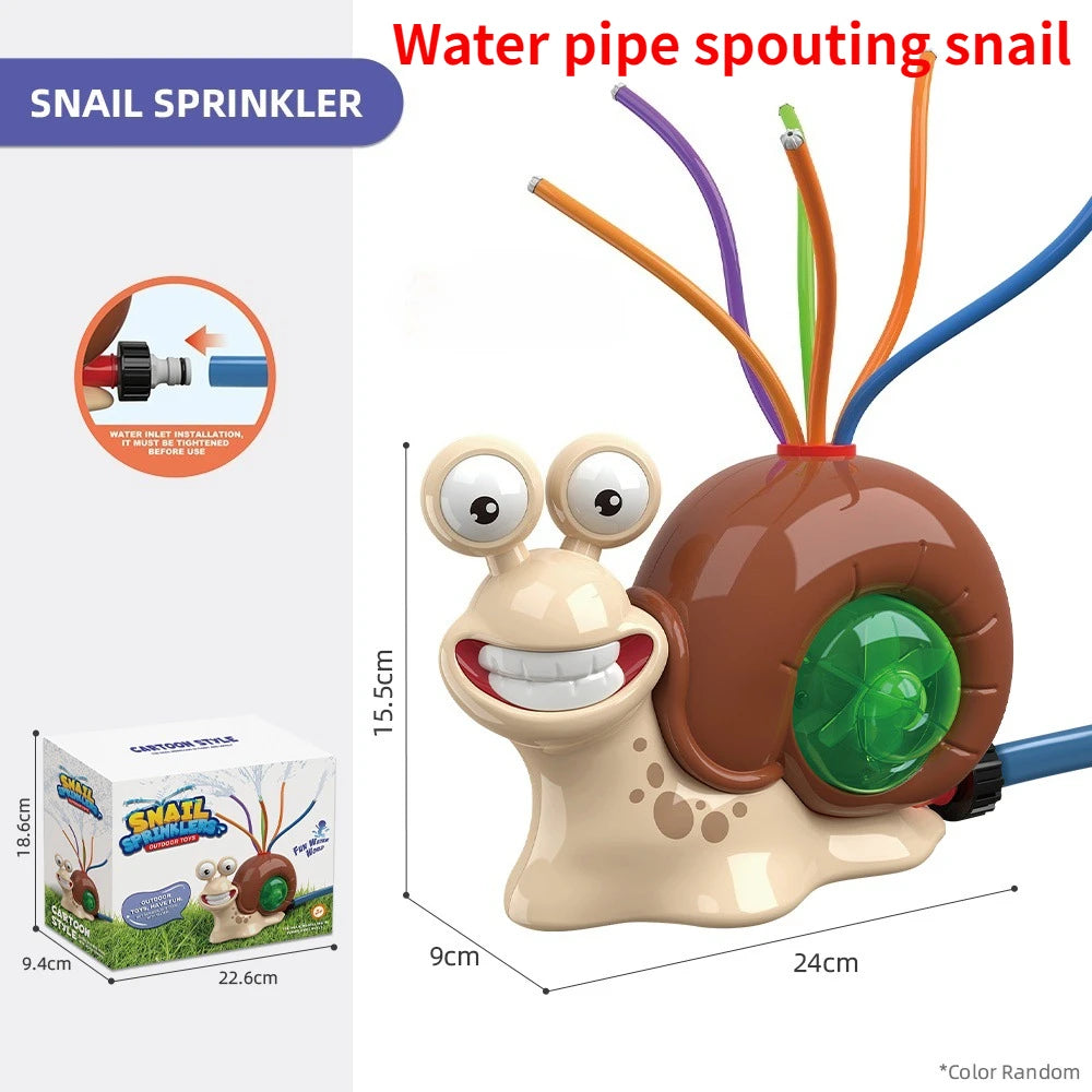 Snail Water Sprinkler Summer Garden Lawns Water Toys