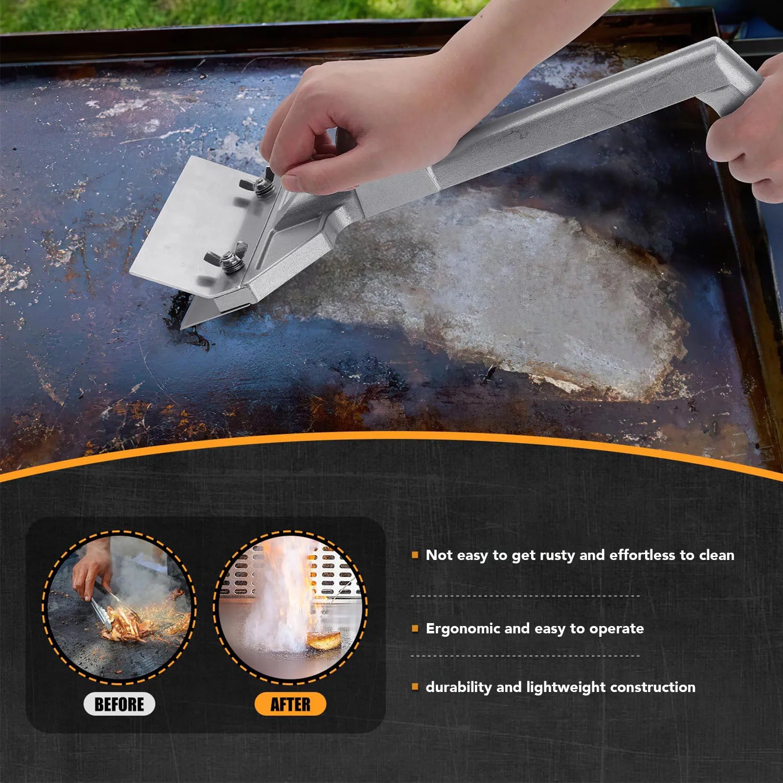 Grill Cleaning Scraper