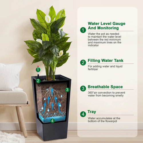 2pcs Planters Outdoor Indoor Planter Pots,