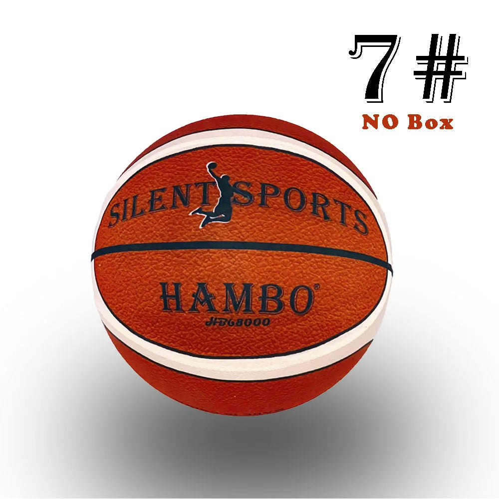 Silent Basketball Size 7#(29.5") Dribbling Grooved