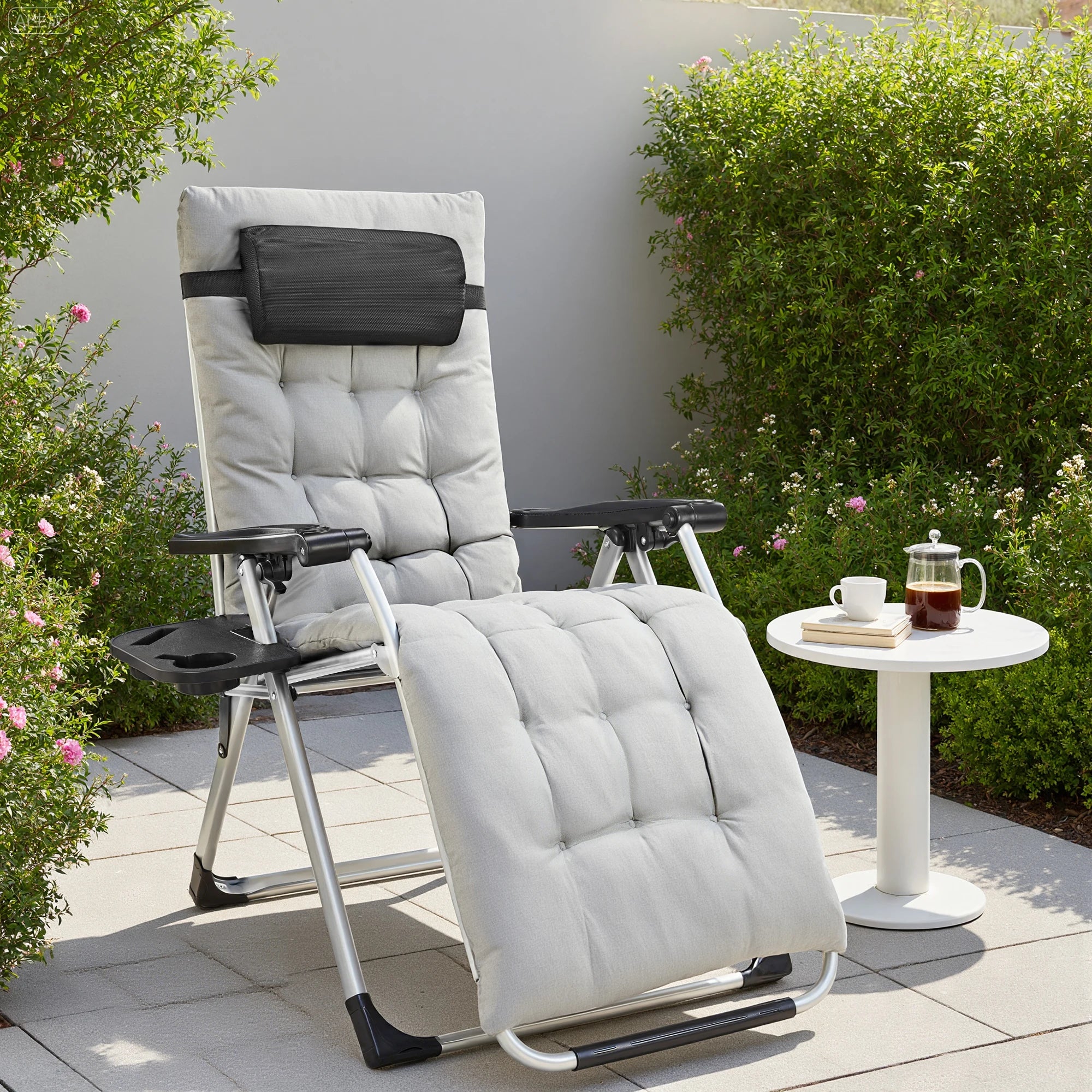 JHK Zero Gravity Set of 2 Portable Recliner