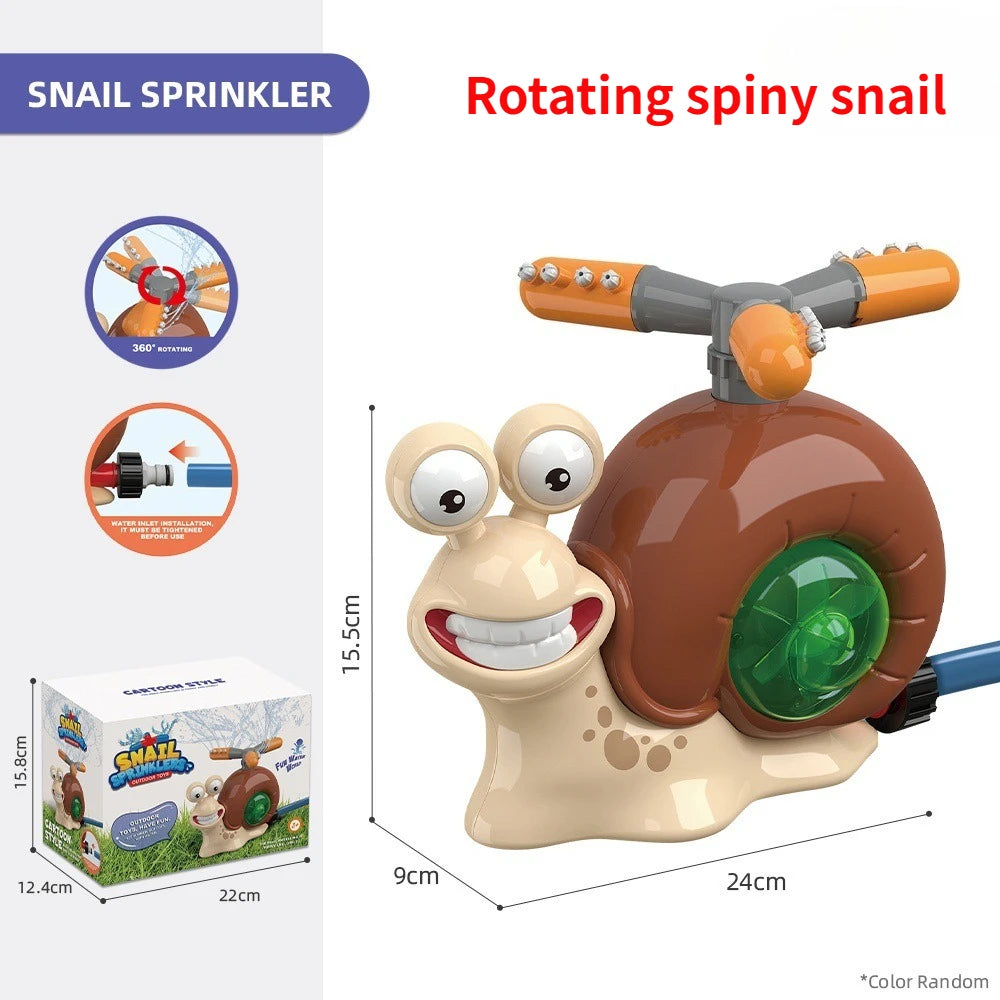Snail Water Sprinkler Summer Garden Lawns Water Toys