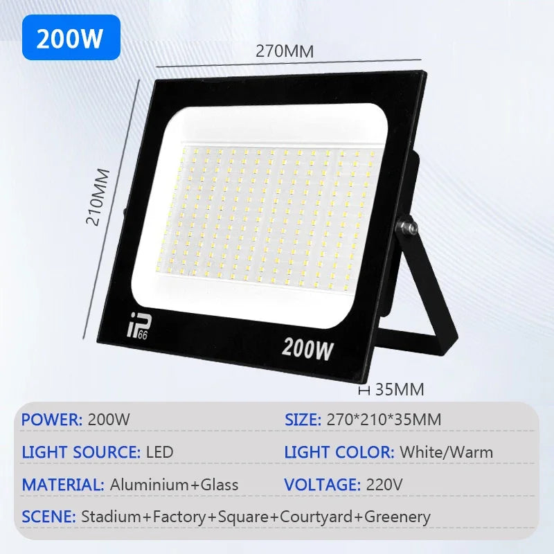 LED Floodlight Outdoor IP66 Waterproof Path