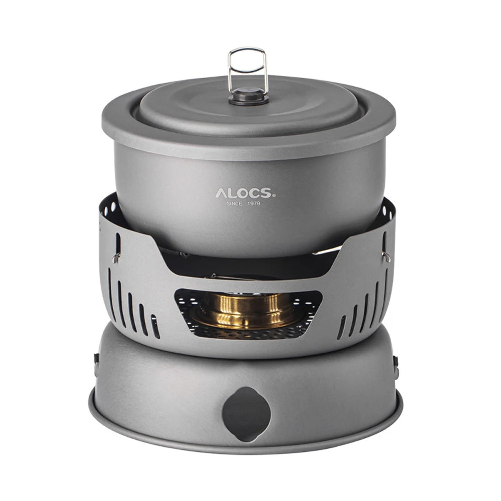 Camping Cookware Portable Stove  Set