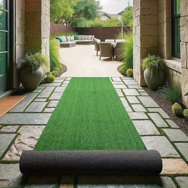 Large Luxury Artificial Grass Mat Durable