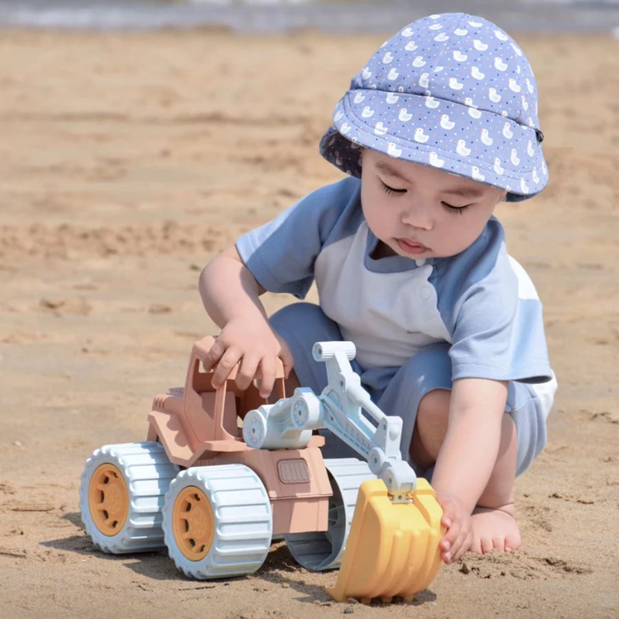 1 piece set of children's beach toys excavator, can dig sand