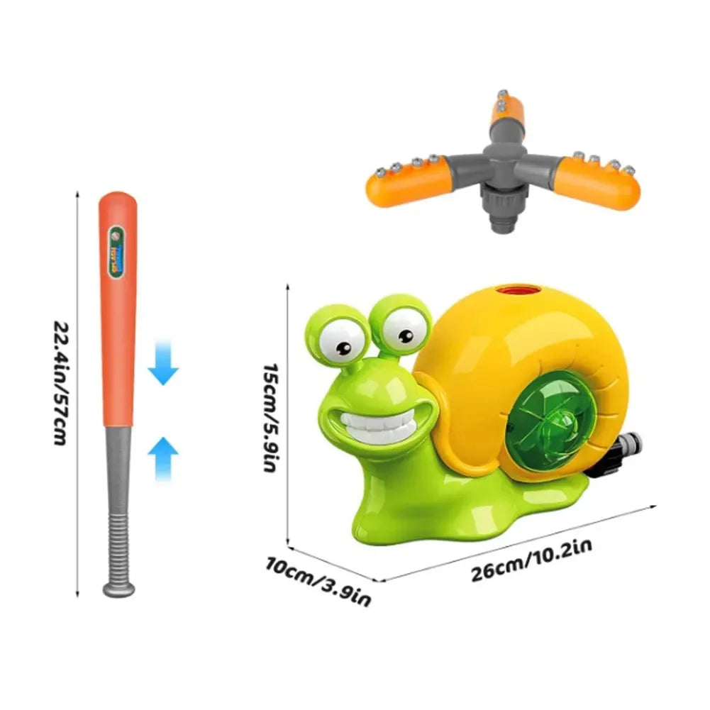 Snail Water Sprinkler Summer Garden Lawns Water Toys