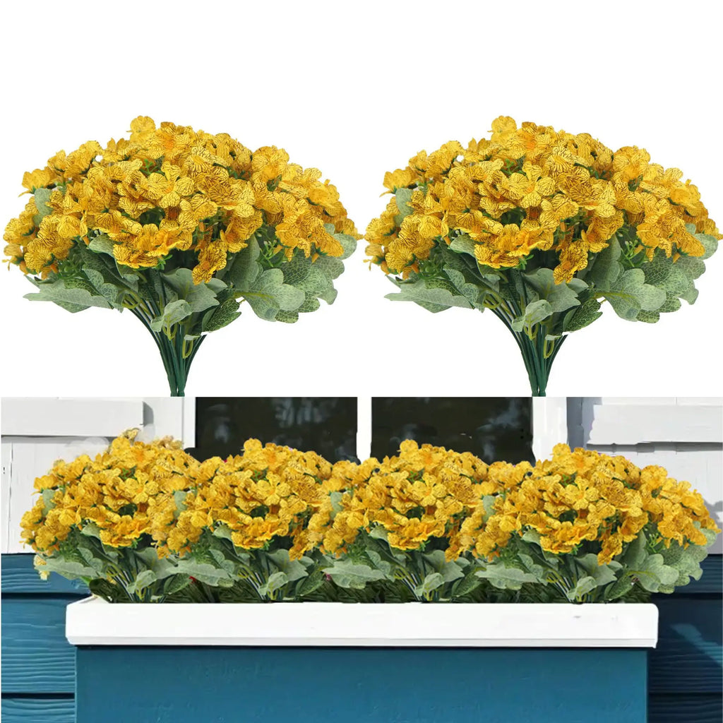 artificial flower outdoor porch