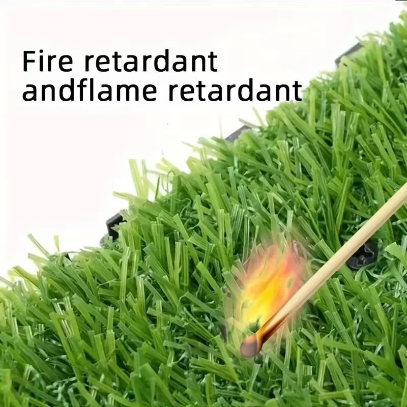 Large Luxury Artificial Grass Mat Durable