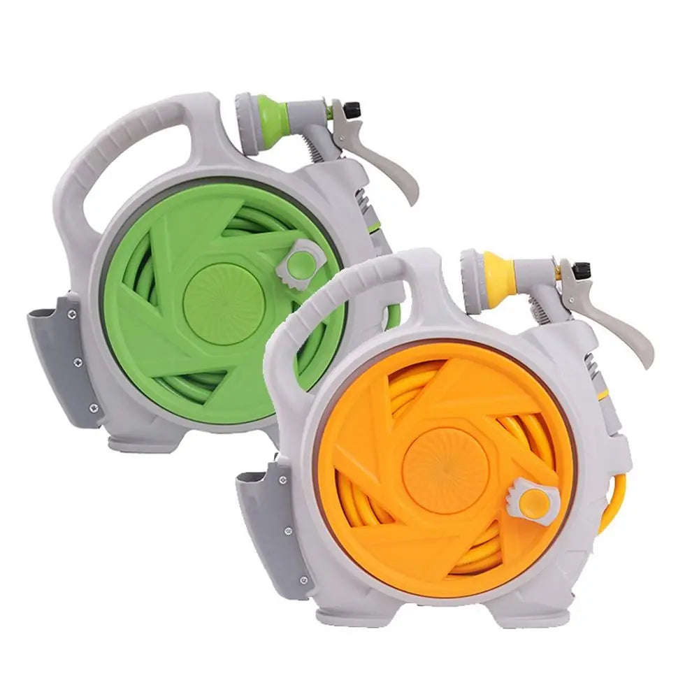 15m High Pressure Water Hose 7-in-1 with Storage Rack  Retractable