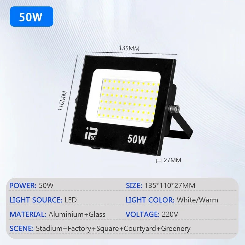 LED Floodlight Outdoor IP66 Waterproof Path
