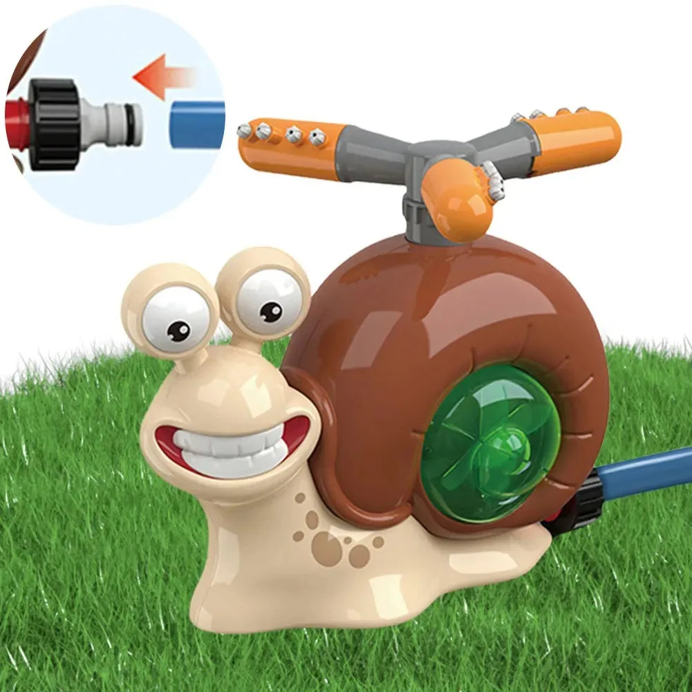 Snail Water Sprinkler Summer Garden Lawns Water Toys