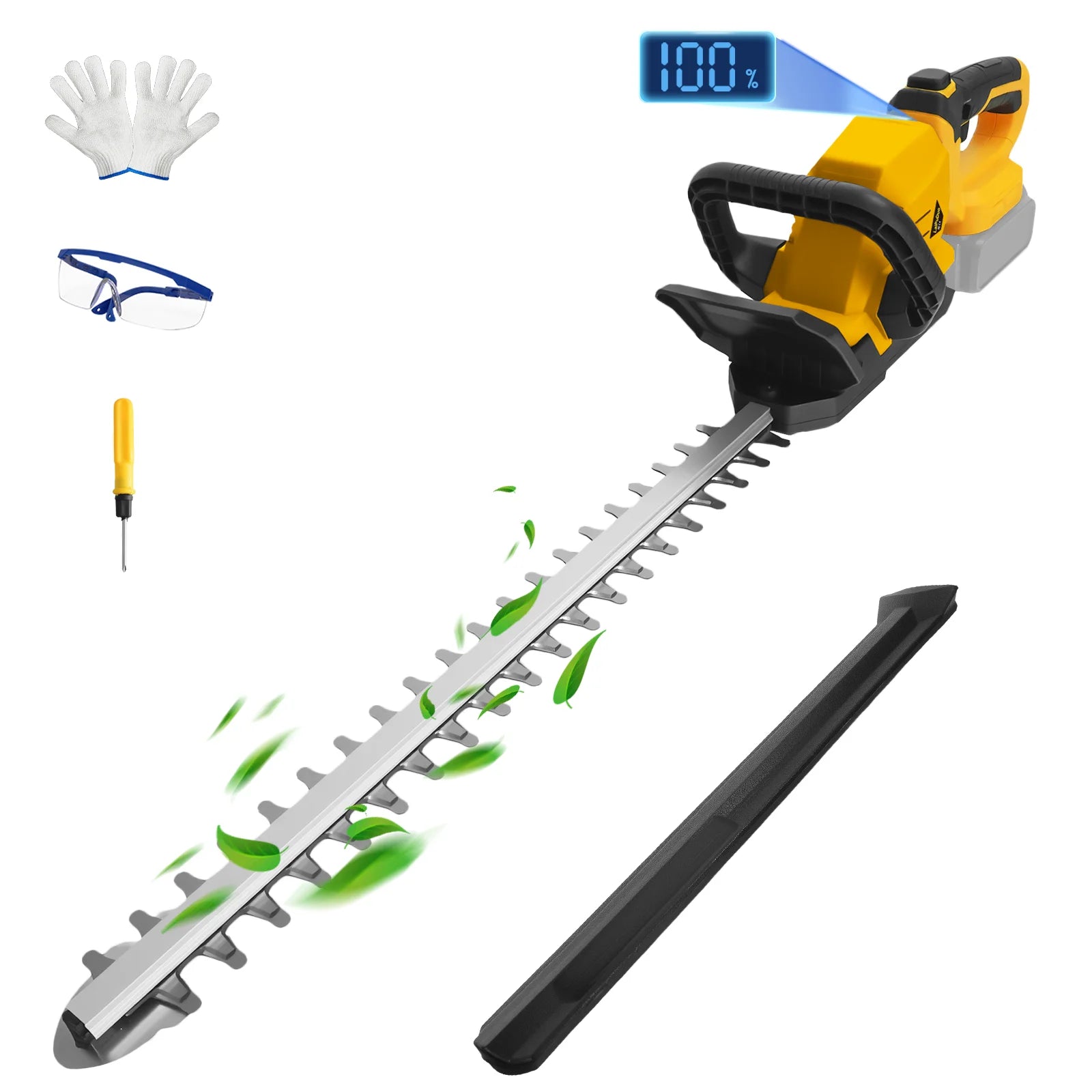 Brushless Electric Hedge Trimmer  Dewalt 20V Battery Pin