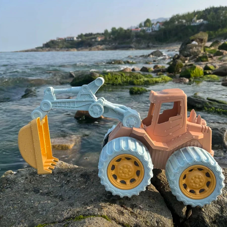 1 piece set of children's beach toys excavator, can dig sand