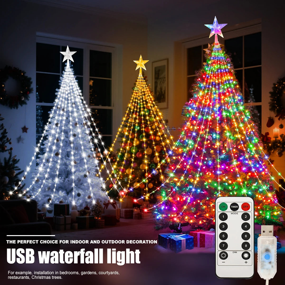LED Outdoor Christmas Tree Decorations