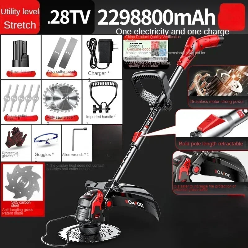 Lightweight and Efficient Grass Cutter