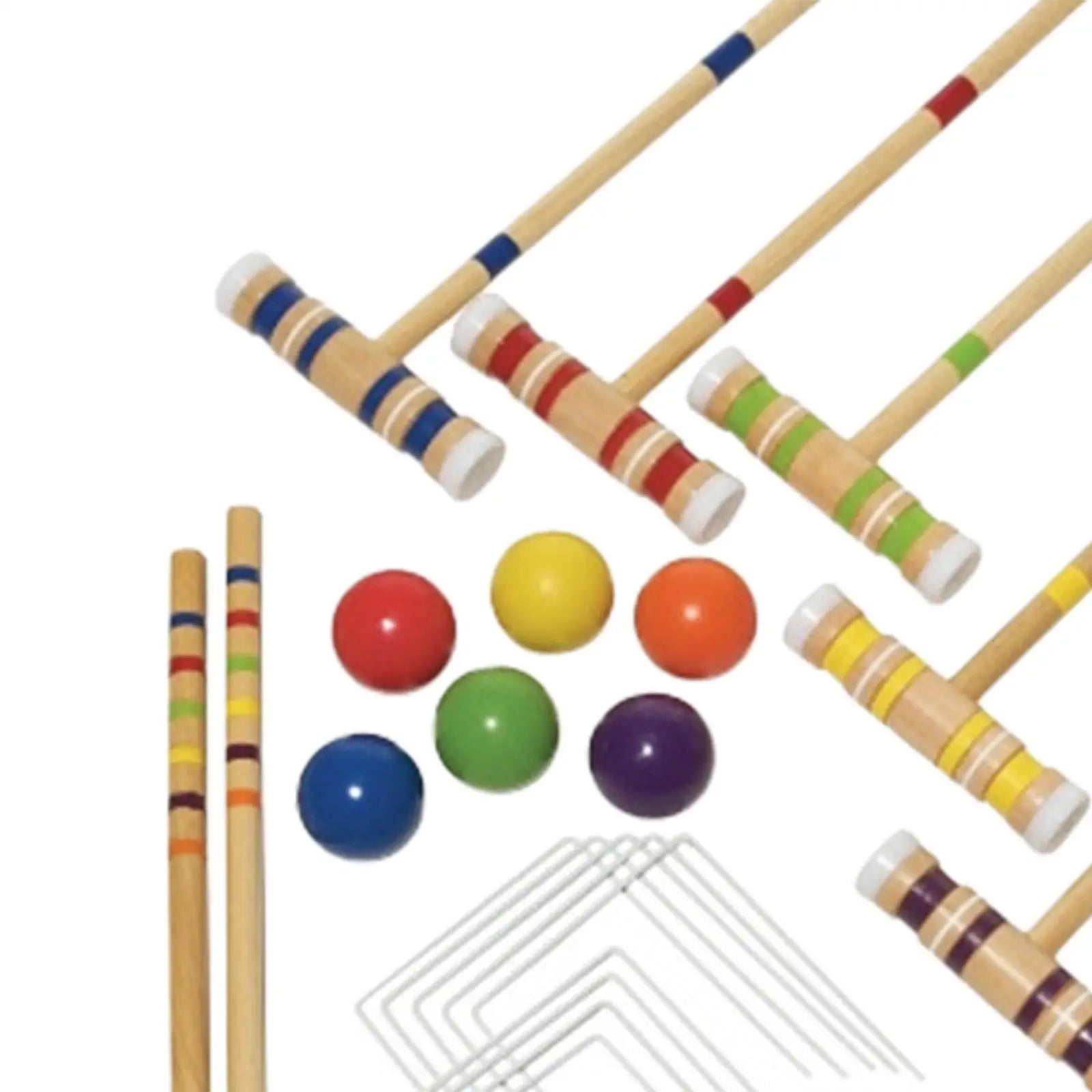 Lawn Croquet Game Set 2 Benchmarks for Yard