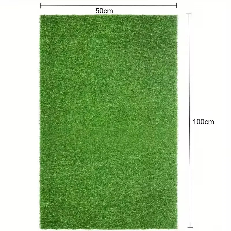 Large Luxury Artificial Grass Mat Durable