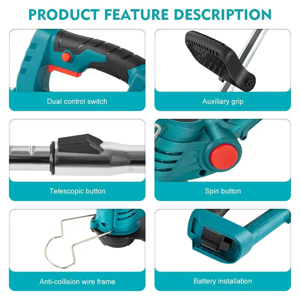 Abeden Electric Makita 18V Grass Trimmer