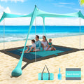 10x10 FT Family Beach Tent Sunshade