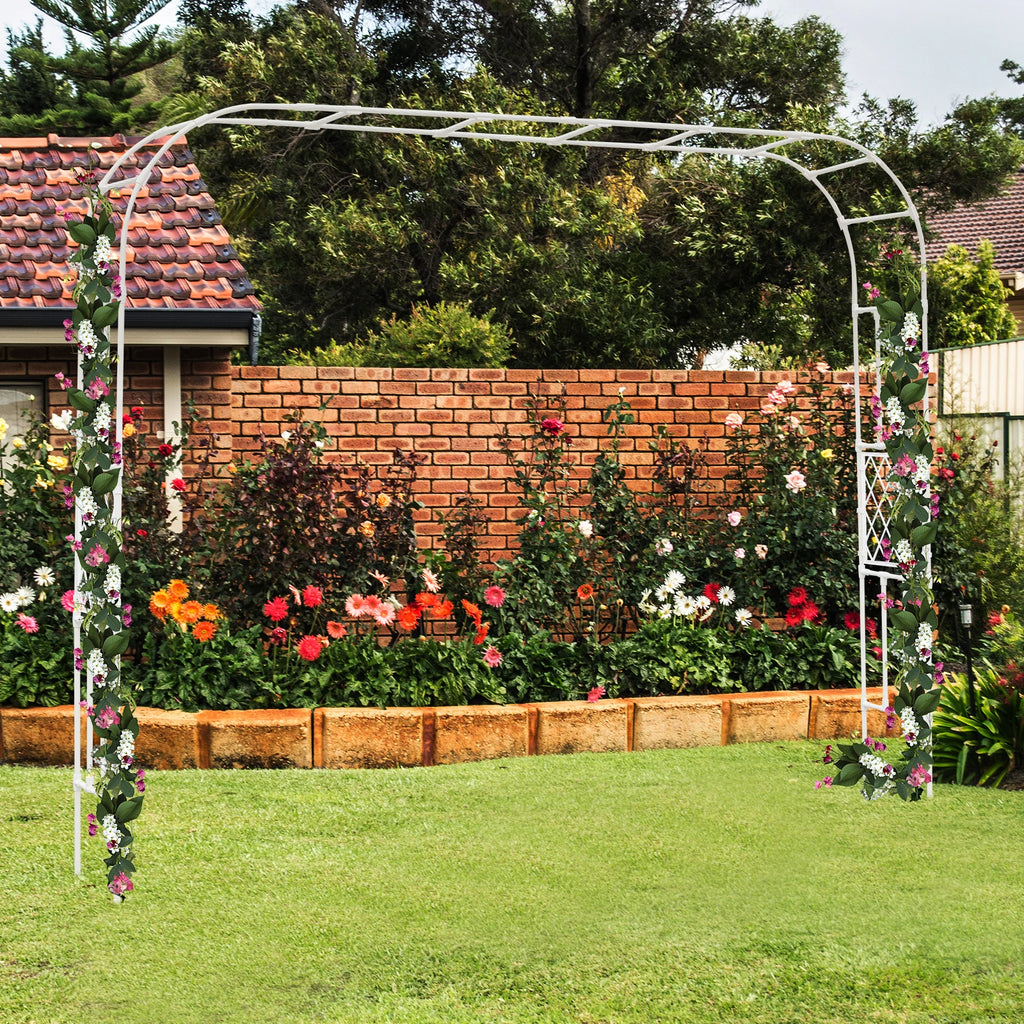 Garden Arch Trellis For Climbing Plants