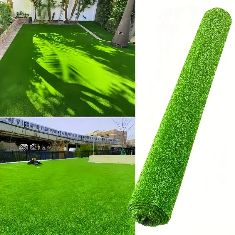 Large Luxury Artificial Grass Mat Durable