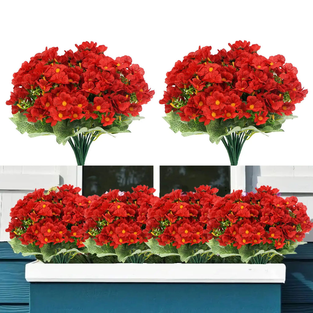 artificial flower outdoor porch