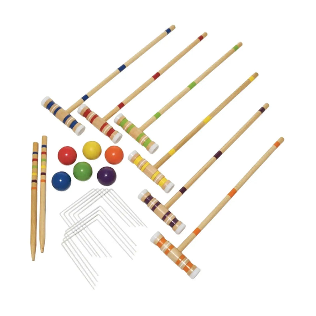 Lawn Croquet Game Set 2 Benchmarks for Yard