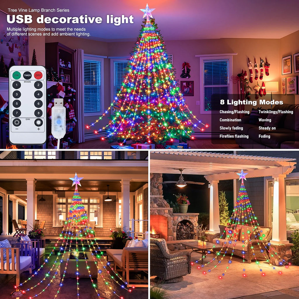 LED Outdoor Christmas Tree Decorations