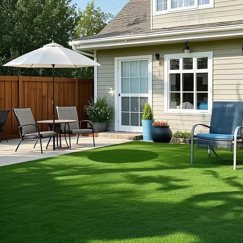 Large Luxury Artificial Grass Mat Durable