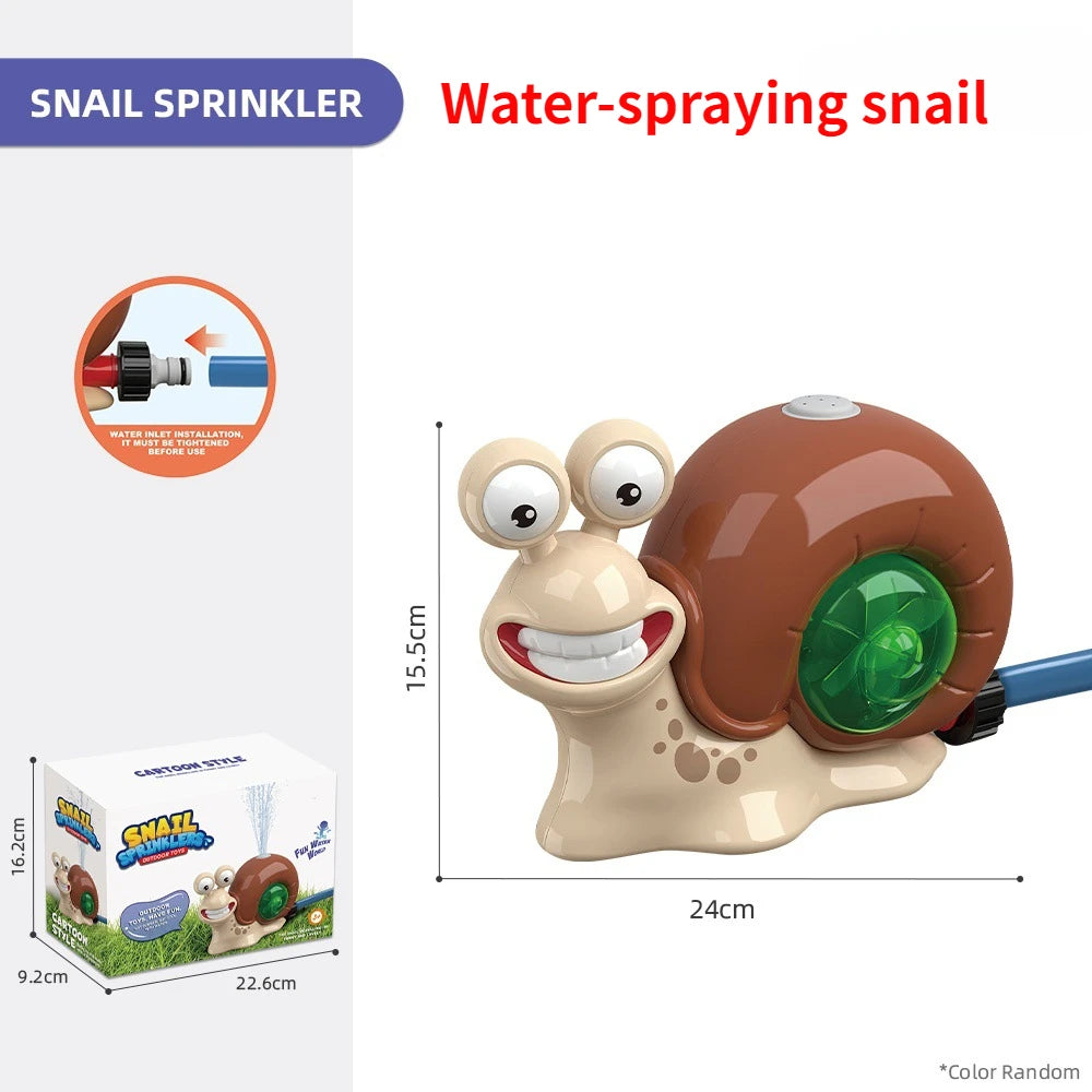 Snail Water Sprinkler Summer Garden Lawns Water Toys