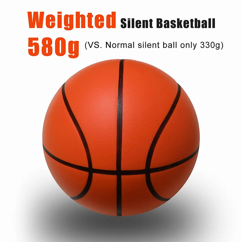 Silent Basketball Size 7#(29.5") Dribbling Grooved