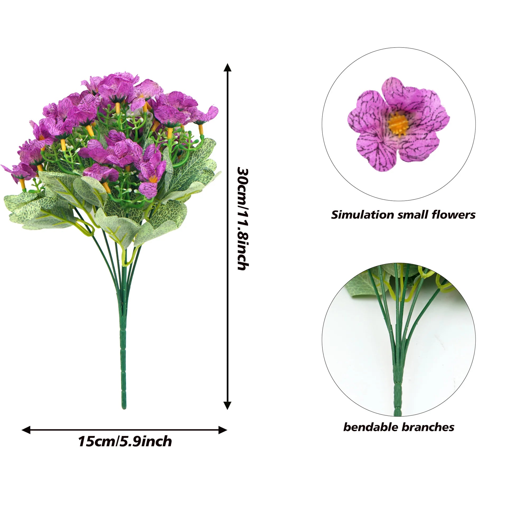 artificial flower outdoor porch