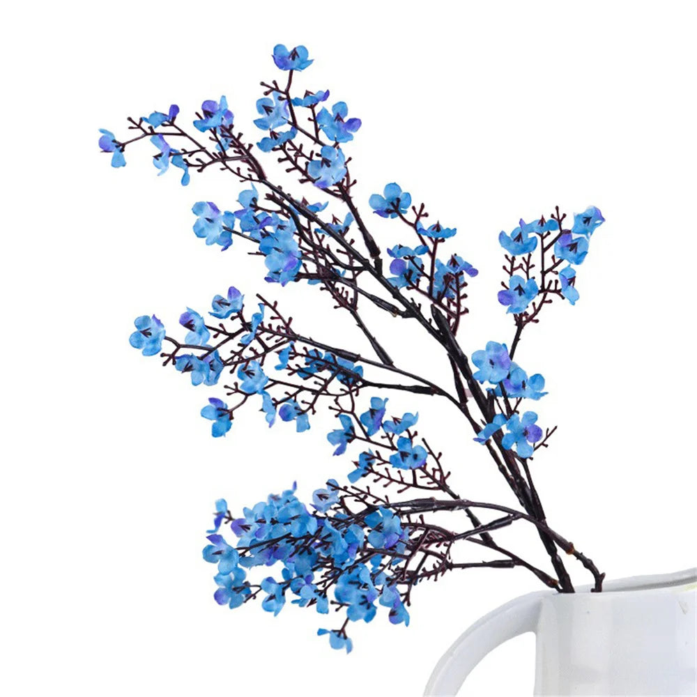 Artificial Flowers Cherry Blossoms Baby's Breath