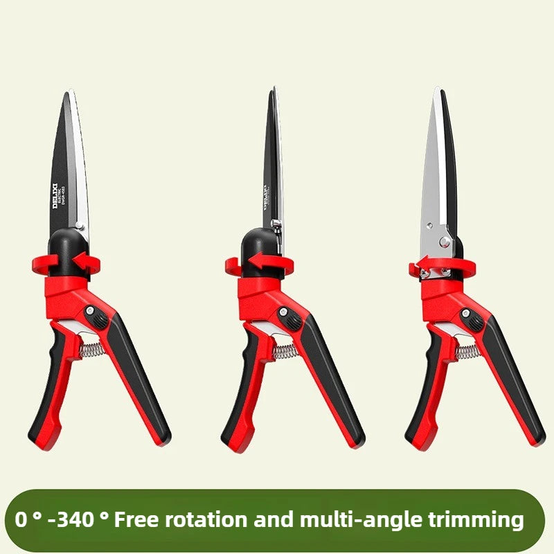 Lawn Pruning Shears 340 ° Free Rotating Trimming Tools