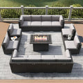 Outdoor Patio Furniture Set with Fire Pit