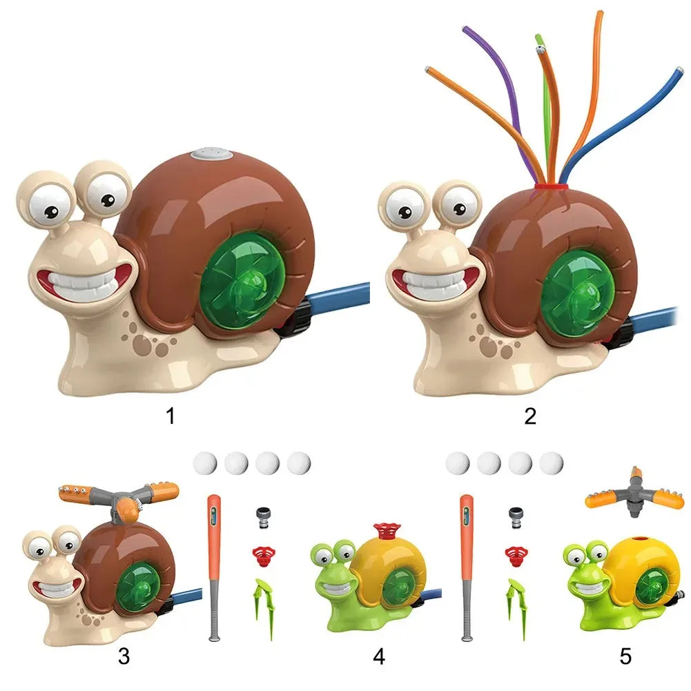 Snail Water Sprinkler Summer Garden Lawns Water Toys