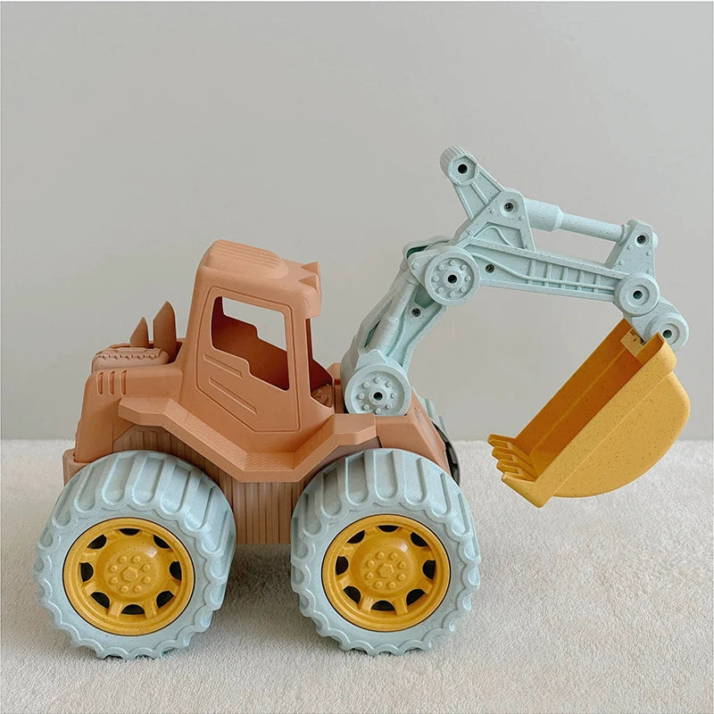 1 piece set of children's beach toys excavator, can dig sand