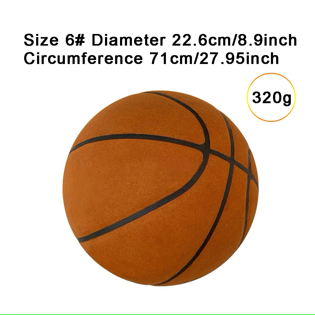 Silent Basketball Size 7#(29.5") Dribbling Grooved
