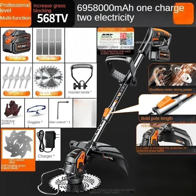 Lightweight and Efficient Grass Cutter