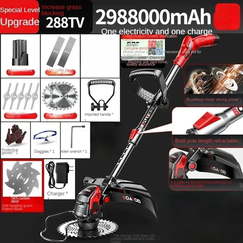 Lightweight and Efficient Grass Cutter