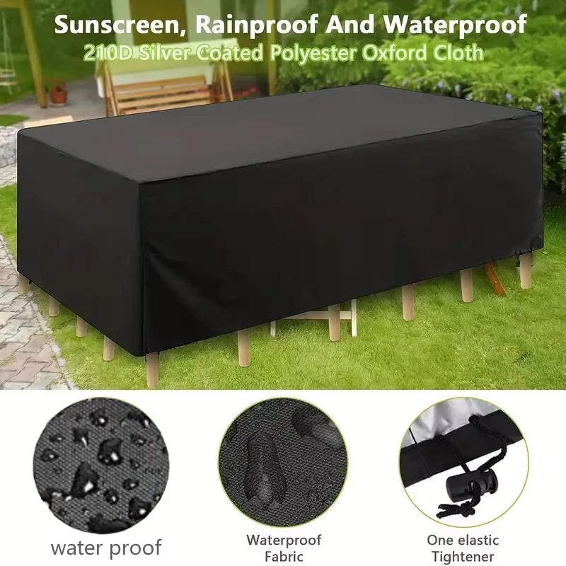 Patio Garden Table Protective Cover 1 Piece