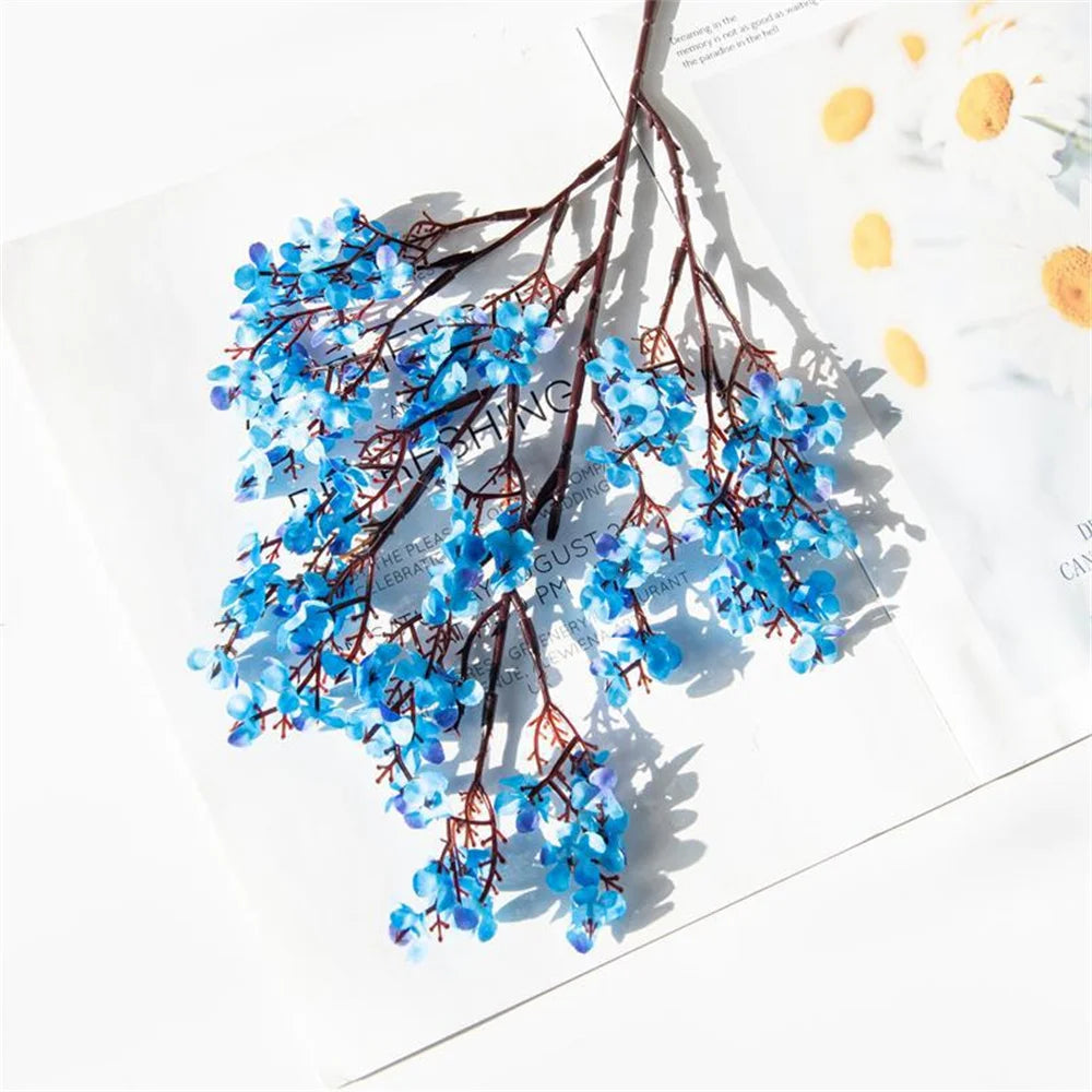 Artificial Flowers Cherry Blossoms Baby's Breath
