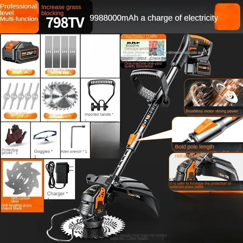 Lightweight and Efficient Grass Cutter
